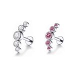 Labret Titânio - 5 Zircônia/T095
