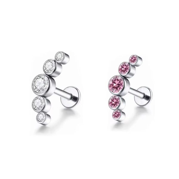 Labret Titânio - 5 Zircônia/T095 - Imagem 1