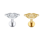 Labret Titânio - boca liso/TLA058