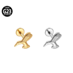 Piercing Labret Titânio Beija Flor / T061