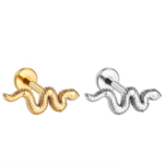 Labret Titânio - cobra /TLA065