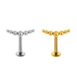 Labret Aço – Arco 7 bolinhas/ALA325