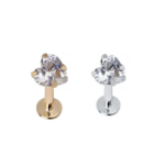 Labret Ponto de Luz Coração-Aço/ALA353