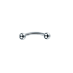 Piercing Barbell Curvo Aço/A357