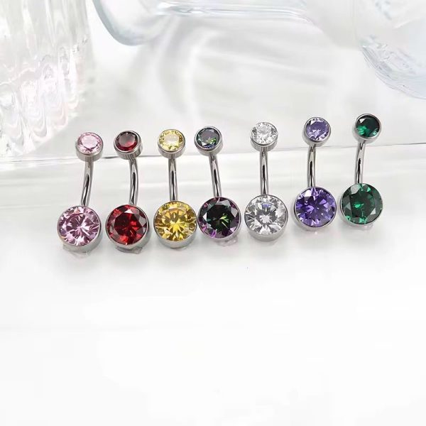 Piercing Umbigo Titânio Zircônia/T119 - Imagem 3