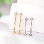 Piercing Mamilo Titânio Zircônia /TMA138 - Imagem 8