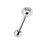 Piercing Titânio Barbell  Zircônia/T179 - Imagem 4