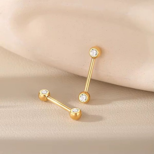 Piercing Mamilo Titânio Zircônia /TMA138 - Imagem 9