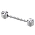 Piercing Mamilo Titânio Rosca Interna/T166 - Imagem 7