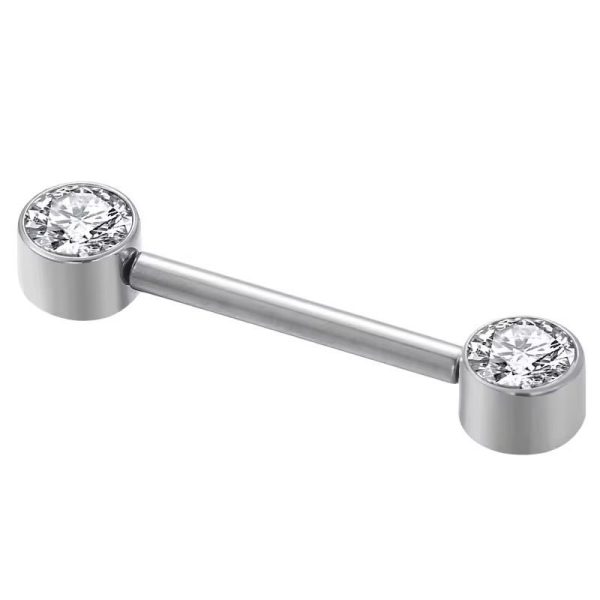Piercing Mamilo Titânio Rosca Interna/T166 - Imagem 7