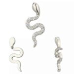 LABRET COBRA COM ZIRCÔNIA/LCZ176