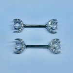 PIERCING MAMILO-HASTE TITANIO/THP187