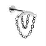 LABRET TITÂNIO CORRENTE/LTC199