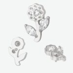 LABRET TITÂNIO FLOR DELICADA/LT205