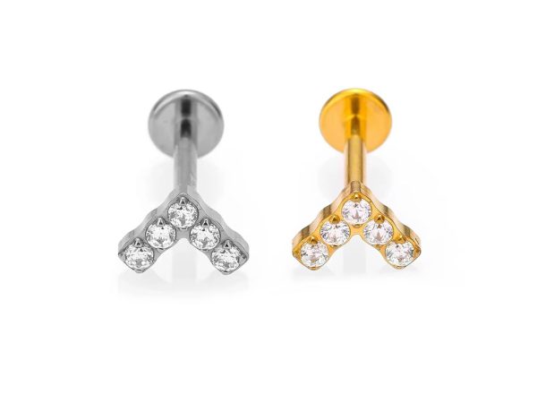 Piercing Labret Titânio/LT204 - Imagem 1