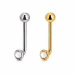 Piercing Titânio Intimo Zircônia /T167
