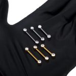 Piercing Mamilo Titânio Rosca Interna/T166 - Imagem 11
