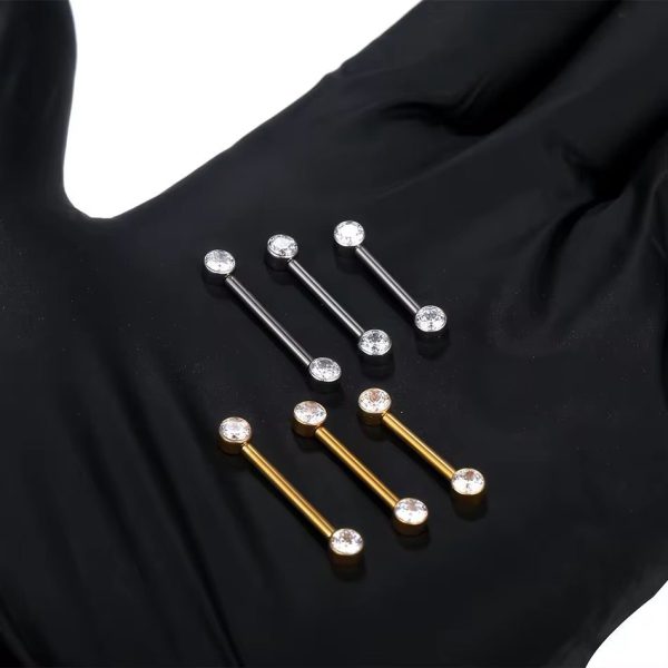 Piercing Mamilo Titânio Rosca Interna/T166 - Imagem 11