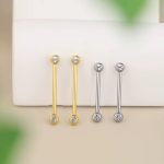 Piercing Mamilo Titânio Zircônia /TMA138 - Imagem 7