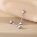 Piercing Mamilo Titânio Zircônia /TMA138 - Imagem 3