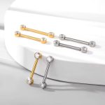 Piercing Mamilo Titânio Rosca Interna/T166 - Imagem 6