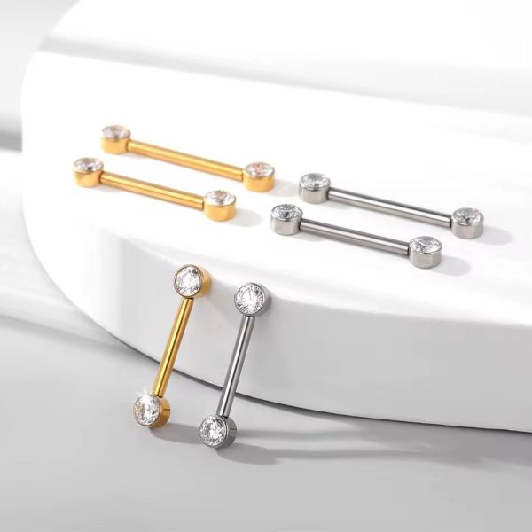 Piercing Mamilo Titânio Rosca Interna/T166 - Imagem 6