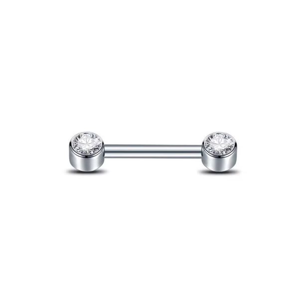 Piercing Mamilo Titânio Rosca Interna/T166 - Imagem 5