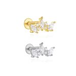 Piercing Labret Titânho Push Pin/T363