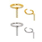 Piercing Argola Click Titânio Zircônia Lateral/T280