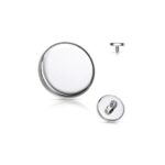 Piercing Topo Chapa Titânio Para Microdermal/TM288