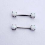 PIERCING MAMILO-HASTE TITANIO/THP297