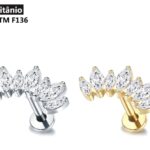 Labret Cluster Titânio/TLA314