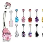 Umbigo Gota Titânio/TMU324