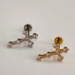 Labret Cruz Titânio/TLA344