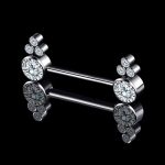 Piercing Mamilo 4 Zircônia /T178 - Imagem 3