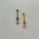 Labret Titânio Com Pingente/TLA376