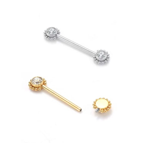 Piercing Mamilo Titânio/T381 - Imagem 1