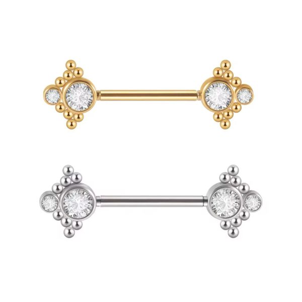Piercing Mamilo Titânio/T382 - Imagem 1