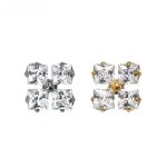 Labret Titanio 4 Pedras/T406