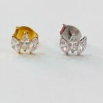 Brinco Titanio 3 Folhas/TE435