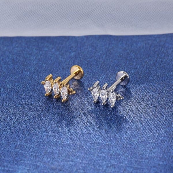 Piercing Labret Titânio/T411 - Imagem 2