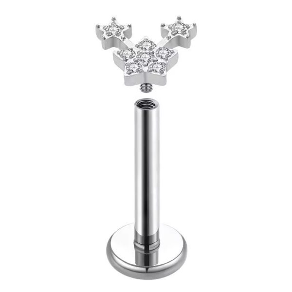 Piercing Labret Titânio/T405 - Imagem 3