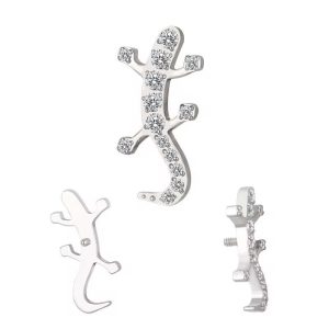 Labret Titânio Lagarto/T631