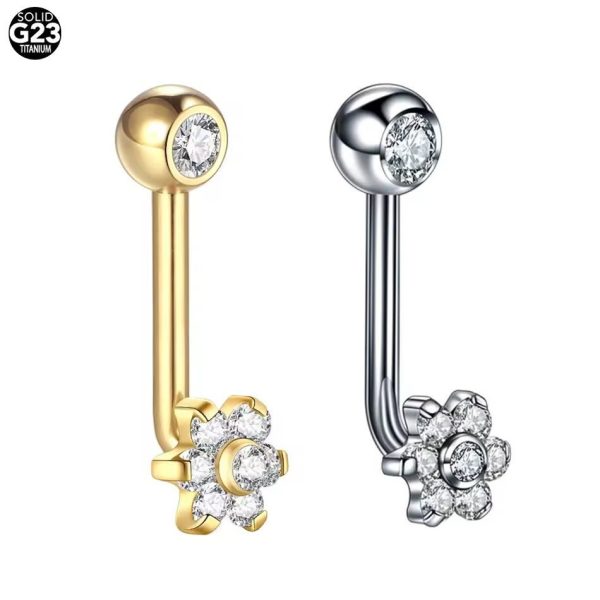 Piercing íntimo Flor/T615 - Imagem 1
