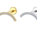 Pirercing Labret Titaânio Lua/T655