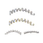 Piercing Labret Cluster Titânio/T650