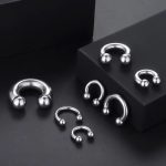Piercing Ferradura Alargadora Titânio Rosca Interna/T748 - Imagem 9