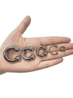 Piercing Ferradura Alargadora Titânio Rosca Interna/T748 - Imagem 13