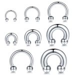 Piercing Ferradura Alargadora Titânio Rosca Interna/T748 - Imagem 7
