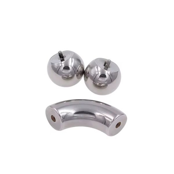 Piercing Barbell Curvo Alargador Titânio Rosca Interna /T747 - Imagem 10